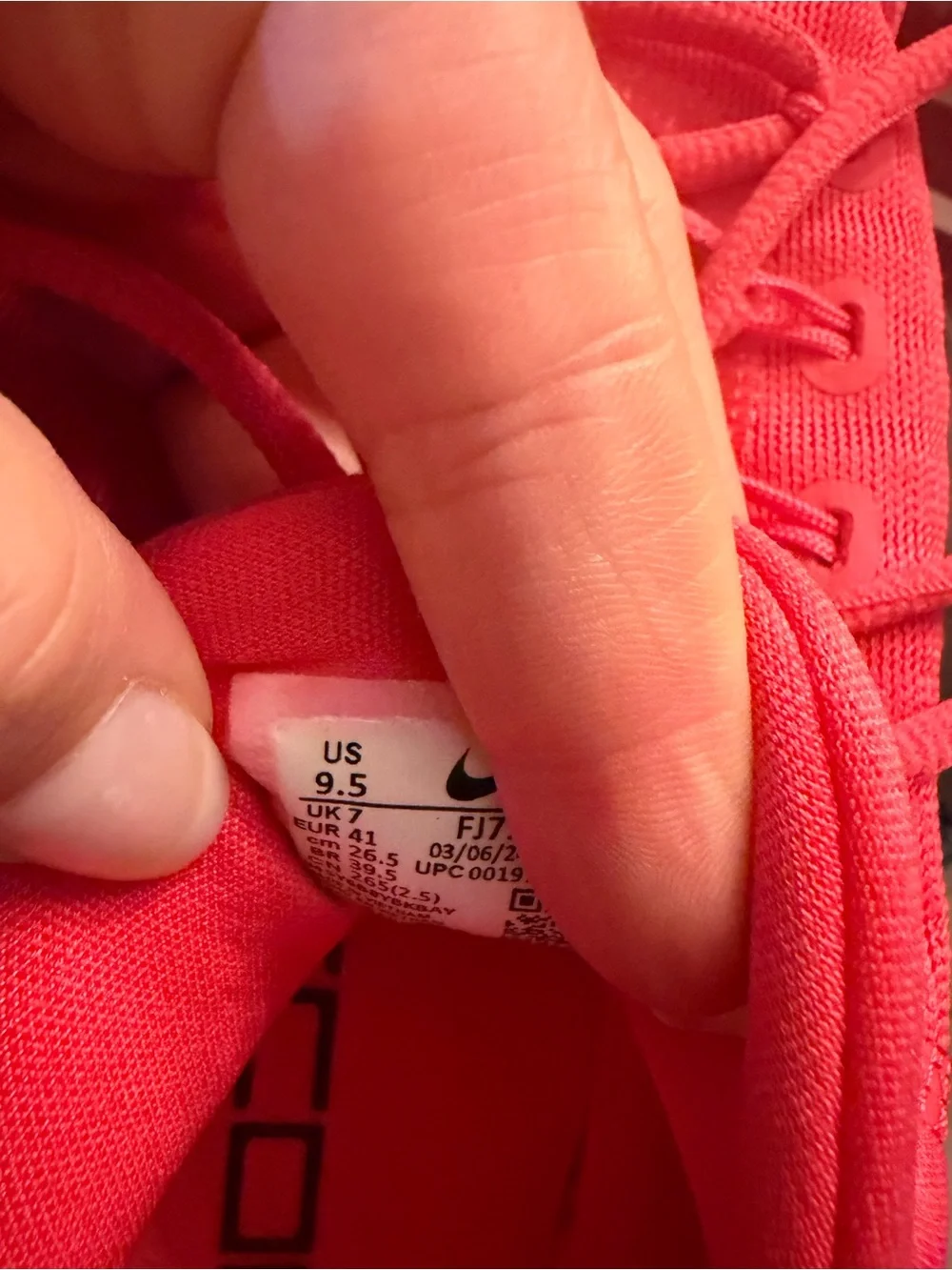 Nike Kids Hot Pink Lightweight Sneakers